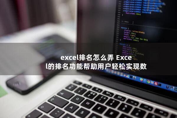 excel排名怎么弄(Excel的排名功能帮助用户轻松实现数据排序)